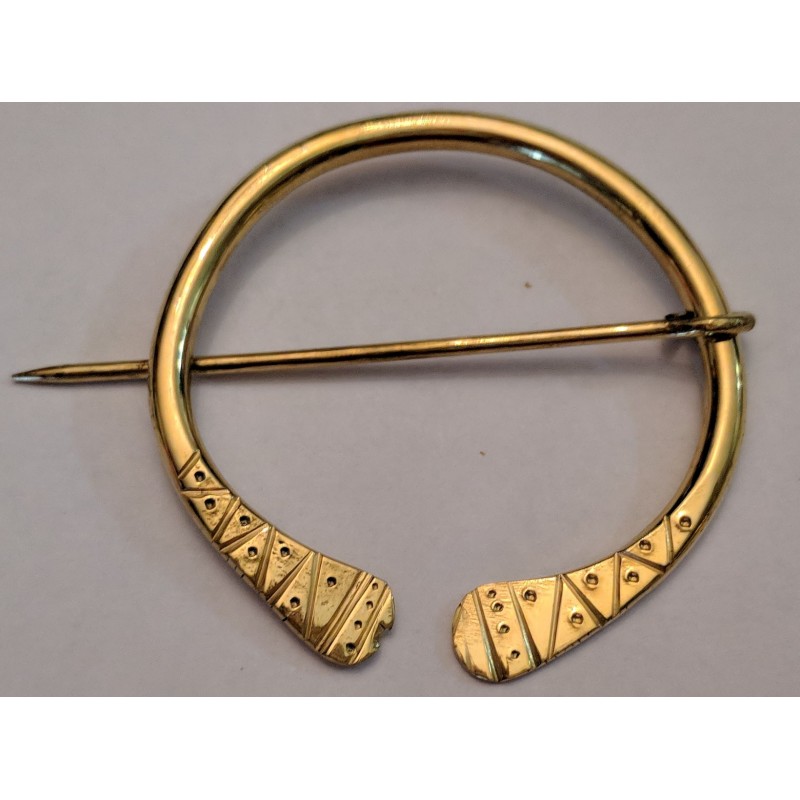 Brass Blanket Pin 18th Century Reproduction